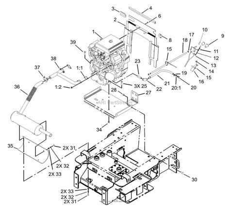 vermeer s650tx parts diagram